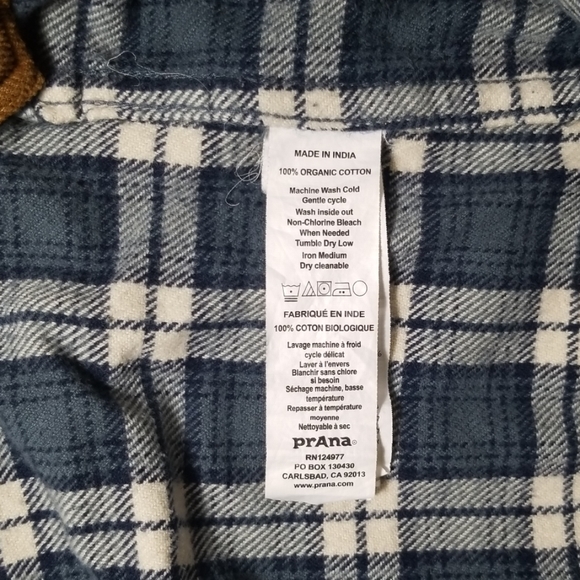 prAna Flannel Organic Cotton - Picture 7 of 7